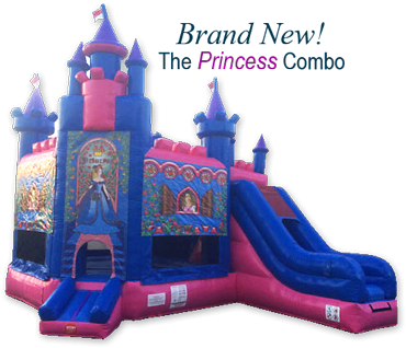 5in1 Princess Combo Bouncer Rental